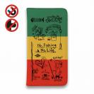 【手帳型ベルトなし】【Stick Case】【釣りざんまい】釣りが好きなんです_ラスタカラー