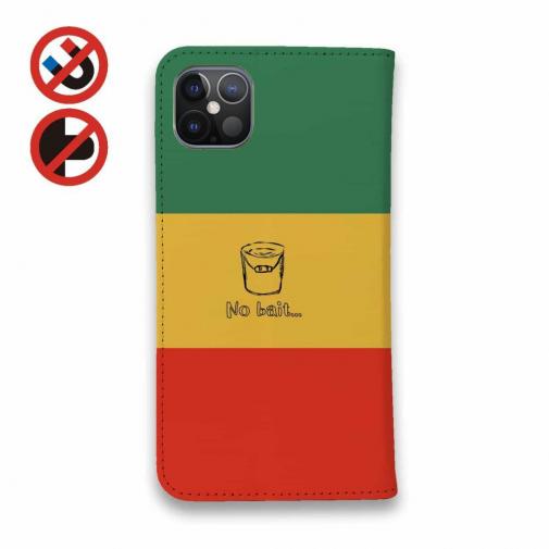 【手帳型ベルトなし】【Stick Case】【釣りざんまい】釣りが好きなんです_ラスタカラー