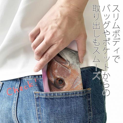 【手帳型ベルトなし】【Stick Case】桜ダイ