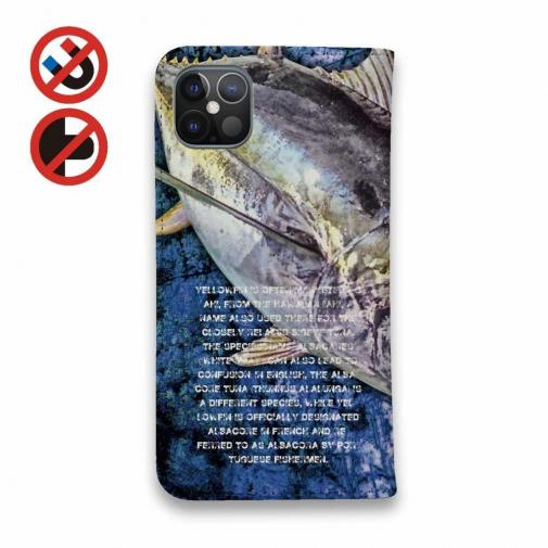 【手帳型ベルトなし】【Stick Case】キハダマグロ　イエローフィンツナ