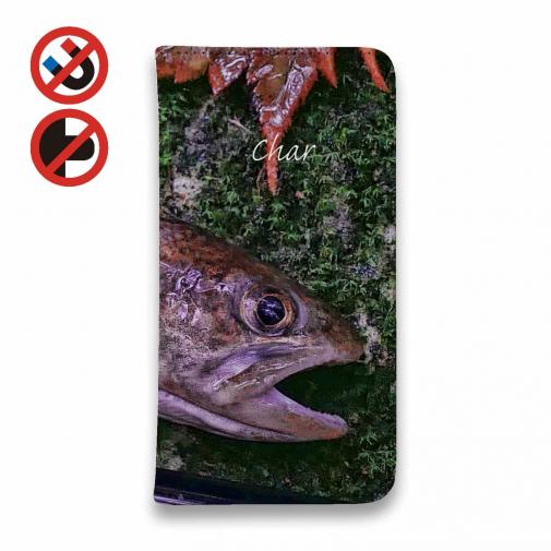 【手帳型ベルトなし】【Stick Case】イワナ