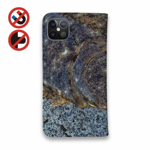 【手帳型ベルトなし】【Stick Case】砂の王者・ヒラメ