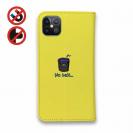 【手帳型ベルトなし】【Stick Case】【釣りざんまい】釣りが好きなんです_カラフルイエロー