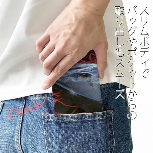 【手帳型ベルトなし】【Stick Case】【HOOZUKI】九頭竜川のサクラマス