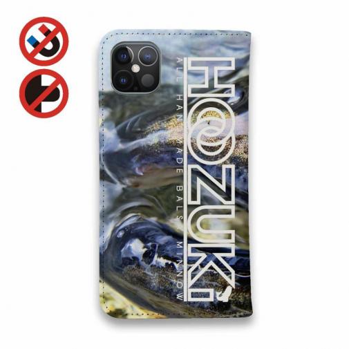 【手帳型ベルトなし】【Stick Case】【HOOZUKI】ヤマメのクローズアップ