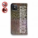 【手帳型ベルトなし】【Stick Case】【HOOZUKI】ニジマスのウロコ