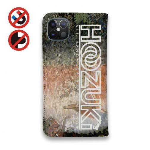 【手帳型ベルトなし】【Stick Case】【HOOZUKI】高原川のニジマス