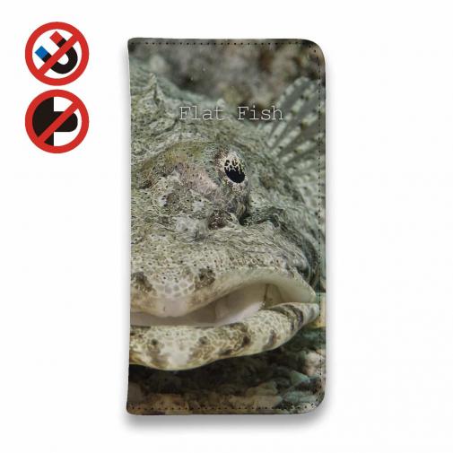 【手帳型ベルトなし】【Stick Case】フラットフィッシュ パート2