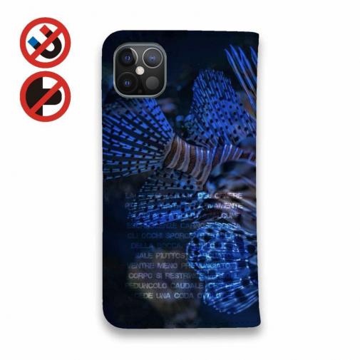 【手帳型ベルトなし】【Stick Case】ライオンフィッシュ・ミノカサゴ