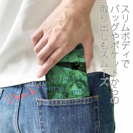 【手帳型ベルトなし】【Stick Case】SQUID NAME