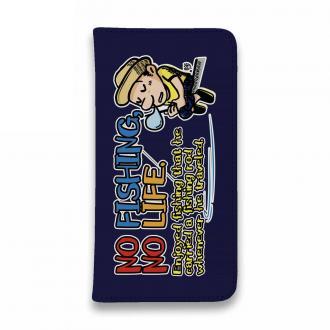 【手帳型ベルトなし】【Stick Case】【釣りざんまい】ついついウトウトしちゃった釣り人_カラフルネイビー