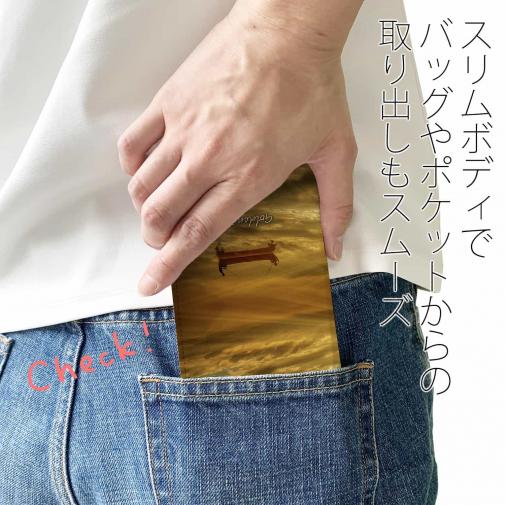 【手帳型ベルトなし】【Stick Case】ゴールデンタイム