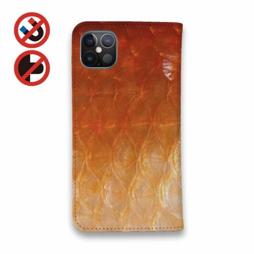 【手帳型ベルトなし】【Stick Case】コイの鱗