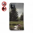 【手帳型ベルトなし】【Stick Case】少女と釣り竿