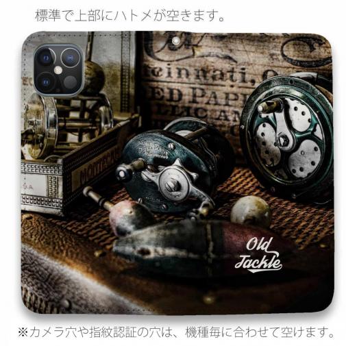 【手帳型ベルトなし】【Stick Case】フライのオールドTackle