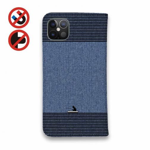 【手帳型ベルトなし】【Stick Case】【釣りざんまい】ルアーを乗りこなすアングラー_カラフルデニム風