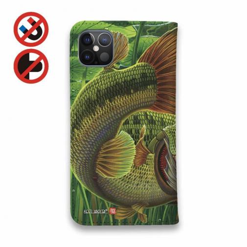 【八百板浩司】【手帳型ベルトなし】【Stick Case】Weed Edge ビッグバスとの境界線