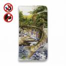 【八百板浩司】【手帳型ベルトなし】【Stick Case】Yamame & Mayfly メイフライにかかったヤマメ