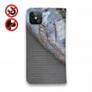 【手帳型ベルトなし】【Stick Case】ブリ　格闘の跡