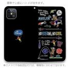 【手帳型ベルトなし】【Stick Case】【釣りざんまい】釣りに行きませんか?_カラフルブラック