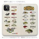 【八百板浩司】【手帳型ベルトなし】【Stick Case】Bass & Lures バス&ルアー