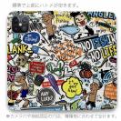 【手帳型ベルトなし】【Stick Case】【釣りざんまい】爆釣アーティスティック_ホワイト