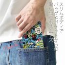 【手帳型ベルトなし】【Stick Case】【釣りざんまい】爆釣アーティスティック_スカイブルー