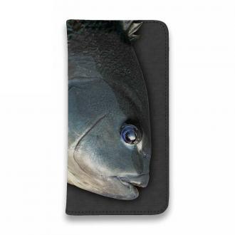 【手帳型ベルトなし】【Stick Case】ブルーアイ　メジナ(グレ)