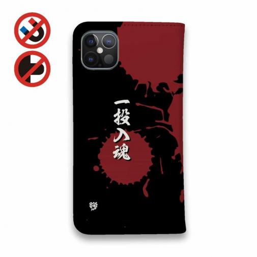 【手帳型ベルトなし】【Stick Case】【釣りざんまい】一投入魂