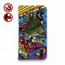 【手帳型ベルトなし】【Stick Case】【FISH MAN】エキサイティングバイト! カラフル