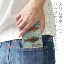 【手帳型ベルトなし】【Stick Case】【FISH MAN】テトラ帯は釣り天国！ ブルー