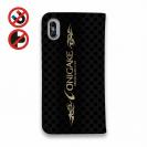 【手帳型ベルトなし】【Stick Case】鬼掛　ロゴバージョン　Part1