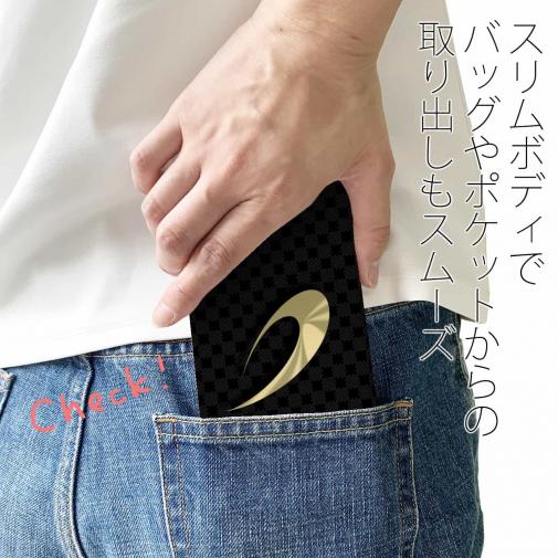 【手帳型ベルトなし】【Stick Case】鬼掛　ロゴバージョン　Part1