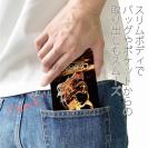 【手帳型ベルトなし】【Stick Case】鬼掛　般若ファイヤーパターン Part1