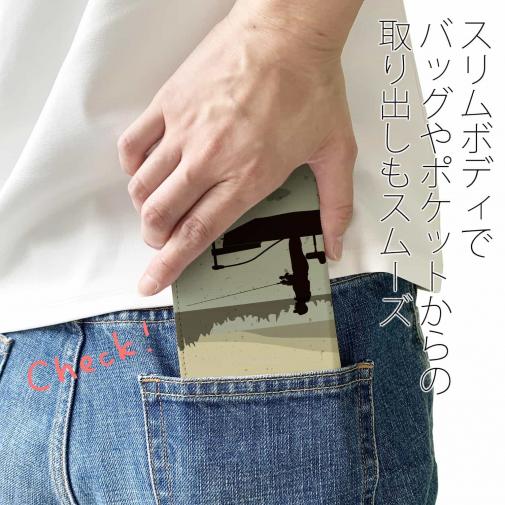 【手帳型ベルトなし】【Stick Case】【FISH MAN】BassFishing is an ADVENTURE!