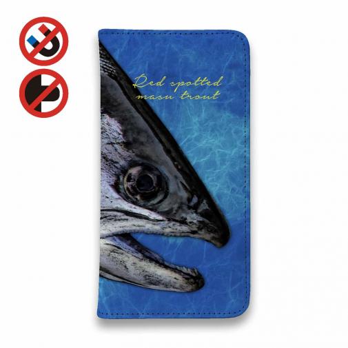 【手帳型ベルトなし】【Stick Case】アマゴ（雨子）