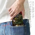 【手帳型ベルトなし】【Stick Case】【FISH MAN】エキサイティングバスフィッシング マゼンタ