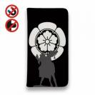 【彫姫】【手帳型ベルトなし】【Stick Case】家紋 織田信長