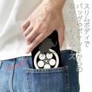 【彫姫】【手帳型ベルトなし】【Stick Case】家紋 前田慶次