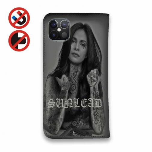 【彫姫】【手帳型ベルトなし】【Stick Case】タトゥーガール