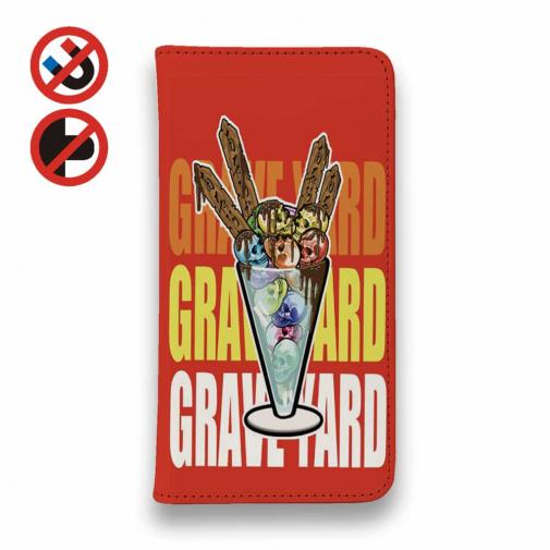 【彫姫】【手帳型ベルトなし】【Stick Case】ドクロパフェ？