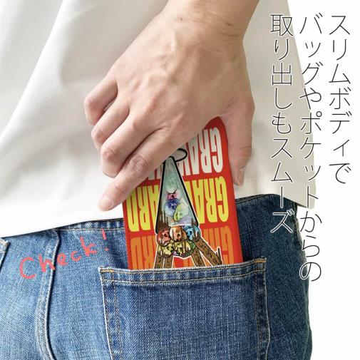 【彫姫】【手帳型ベルトなし】【Stick Case】ドクロパフェ？