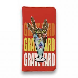 【彫姫】【手帳型ベルトなし】【Stick Case】ドクロパフェ？