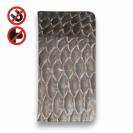 【手帳型ベルトなし】【Stick Case】クロダイの鱗