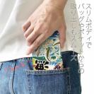 【手帳型ベルトなし】【Stick Case】赤ワイン　大漁旗スマホケース　ワカサギ