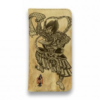 【彫姫】【手帳型ベルトなし】【Stick Case】第六天魔王