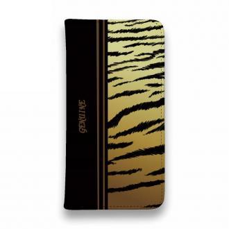 【Genuine】【手帳型ベルトなし】【Stick Case】虎 タイカ?ー コ?ールト? ライン