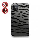 【Genuine】【手帳型ベルトなし】【Stick Case】虎 タイカ?ー シルバー