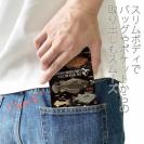 【手帳型ベルトなし】【Stick Case】【FISH MAN】テトラ帯は釣り天国！ ブラック