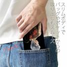 【ROMI HIME】【手帳型ベルトなし】【Stick Case】彫青 牡丹 和柄